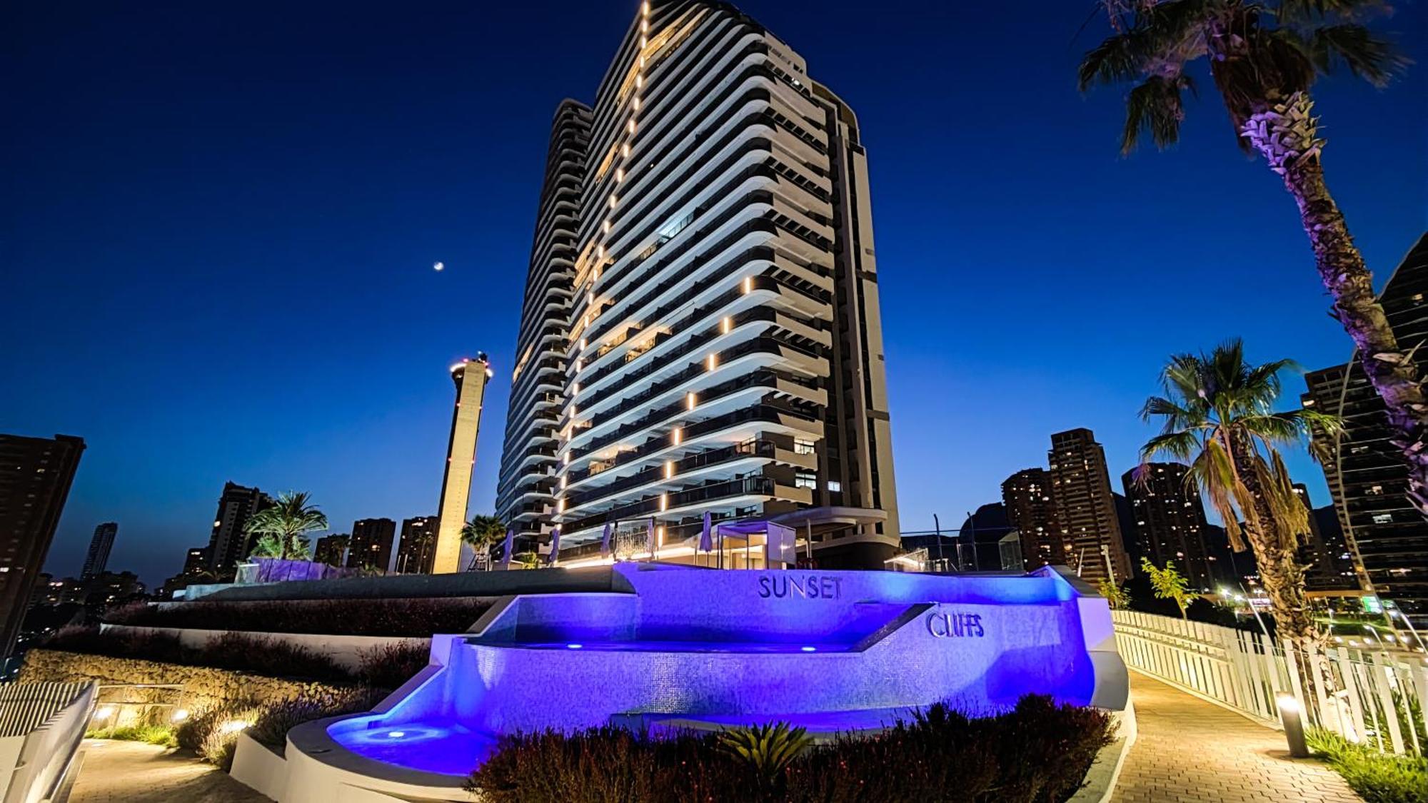 Sunset Cliffs Sea View Apartments Benidorm Exterior foto